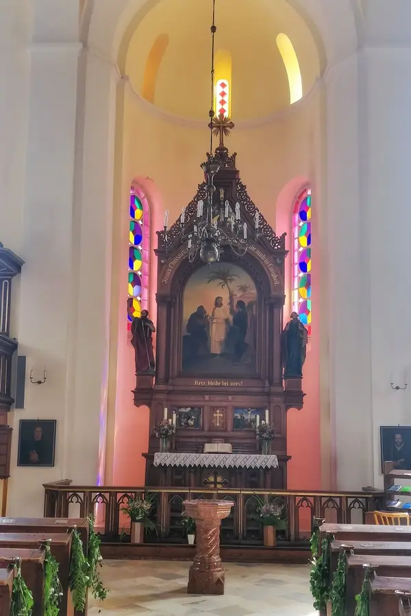 neo gothic evangelical church of christ hallstatt