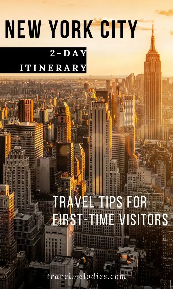 new york 2 days itinerary