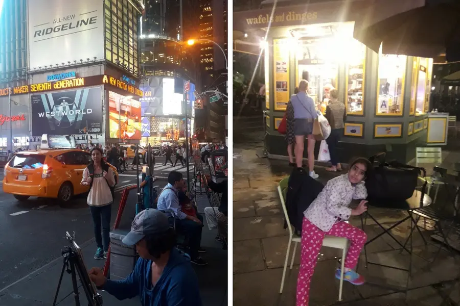 nyc in 2 days with kids tired after exploration