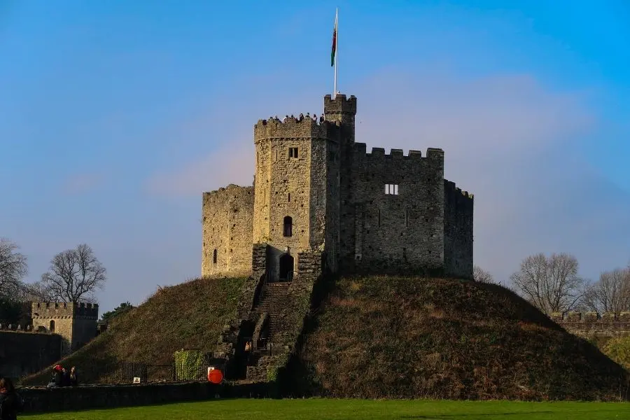 cardiff castle wales uk with kids
