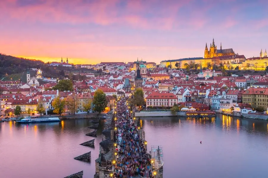 prague old town charles bridge