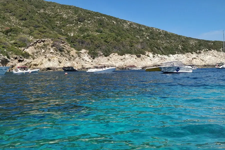 Sailing to the Blue Cave of Bisevo 