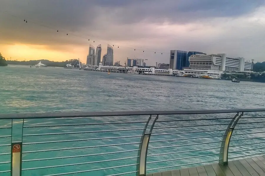 sentosa boardwalk oceanview