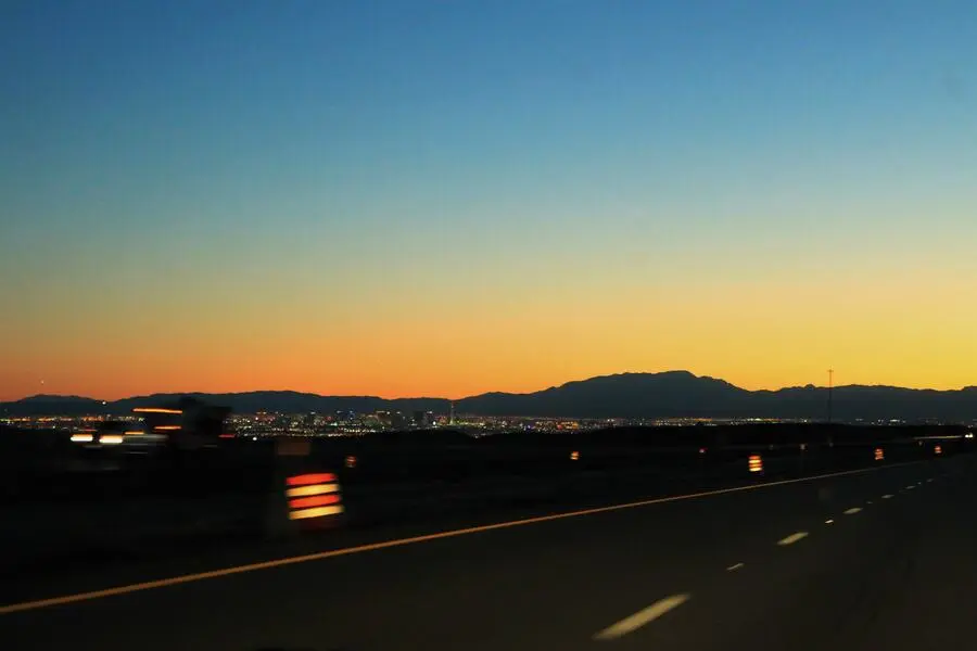 southwest usa road trip drive from utah to las vegas