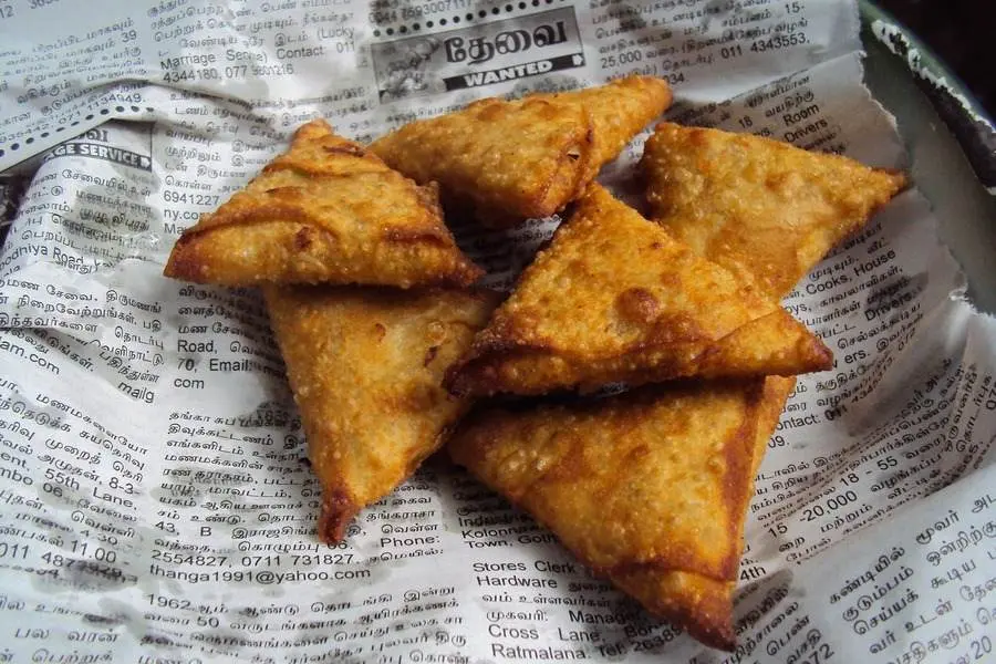Sri Lankan Samosa Sri Lanka Travel