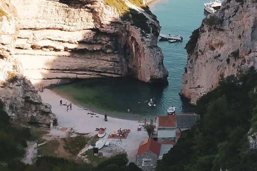 Stiniva Beach in Vis Croatia