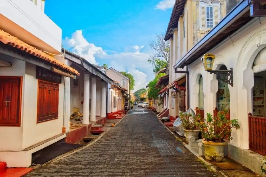 streets of galle sri lanka