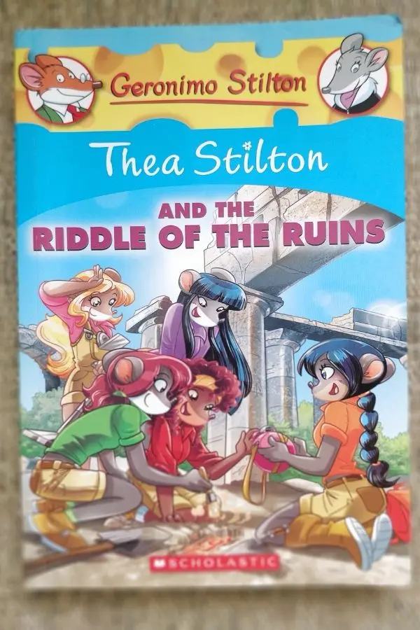 thea stilton and the riddle of the ruins kids travel books