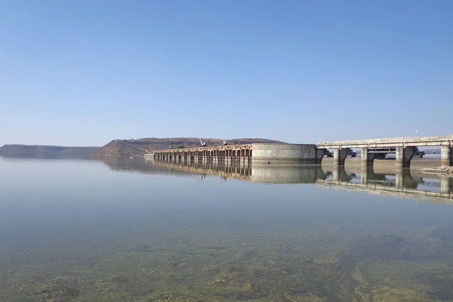 tighra dam or tigra dam gwalior madhya pradesh