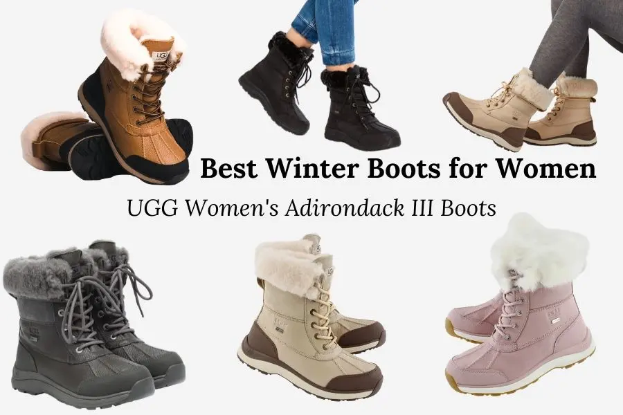 UGG women's adirondack III Boots Best winter boots for women
