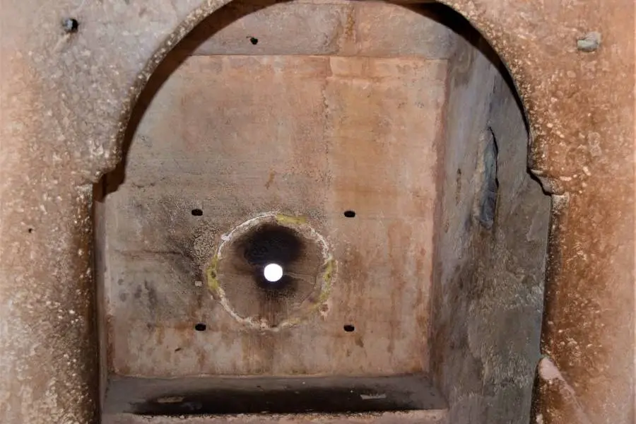 Cool underground chambers in Man Mandir Palace in Gwalior Fort