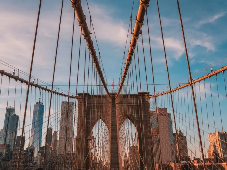 brooklyn bridge new york city usa