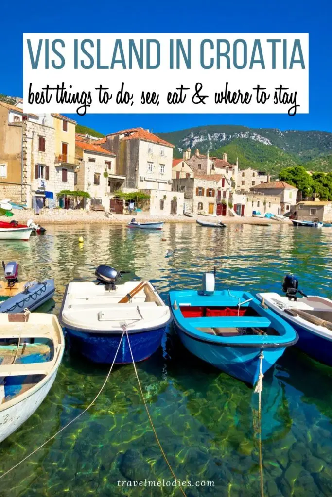 vis island in croatia