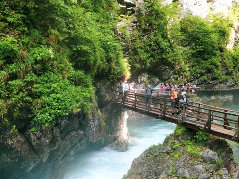 visiting the vintgar gorge slovenia