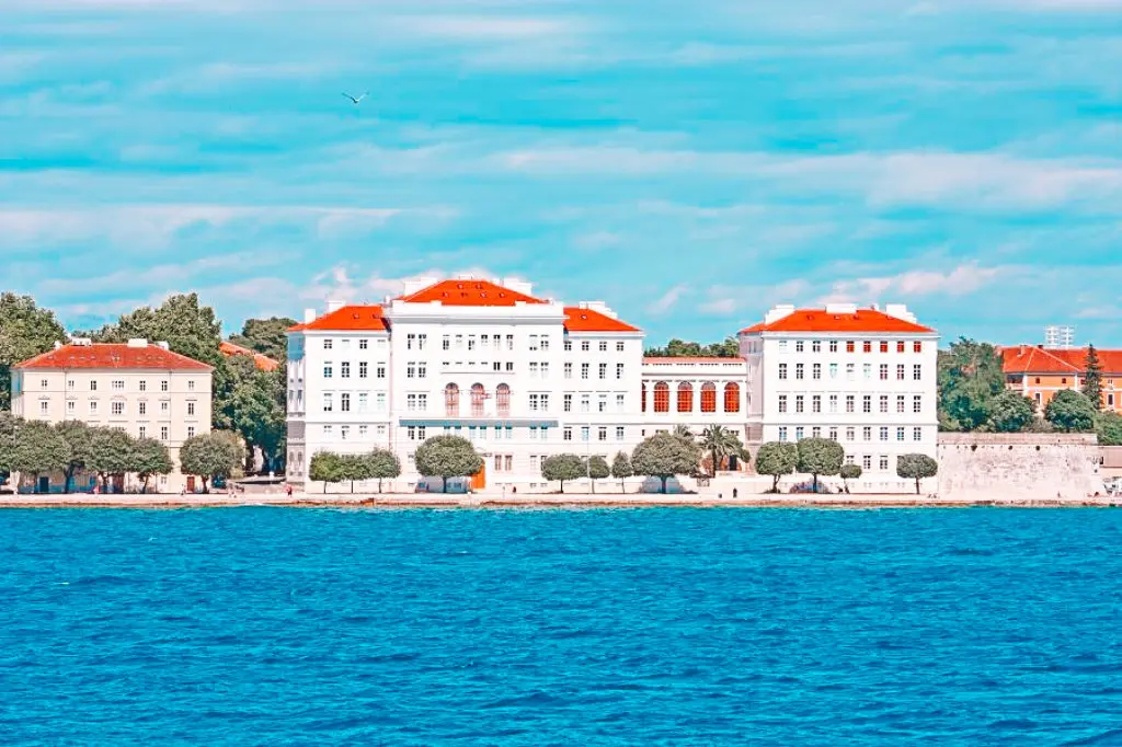 zadar university the riva
