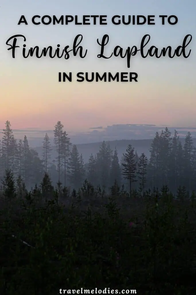 trip to finnish lapland in summer