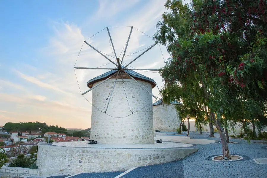 alacati windmills