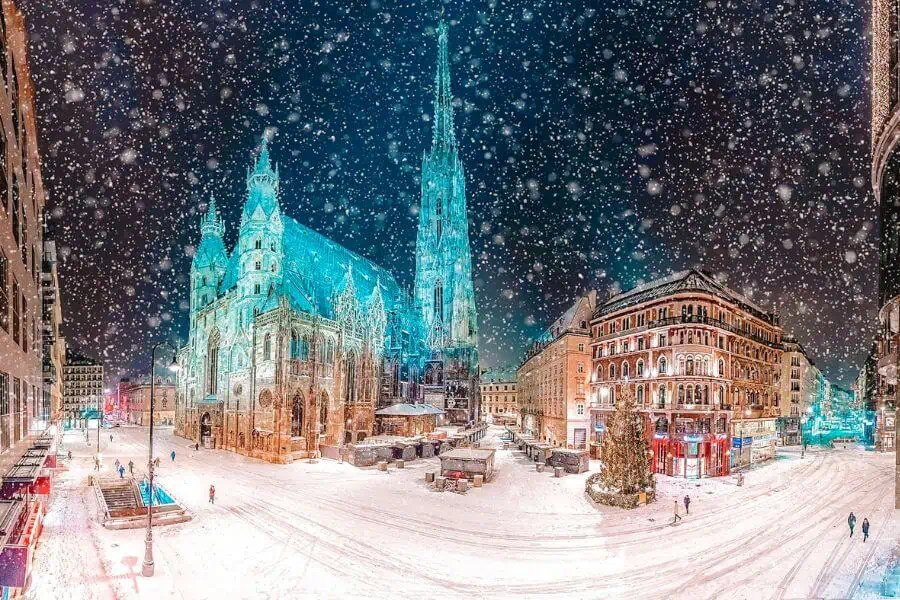 vienna austria europe winter