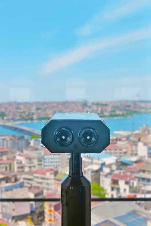 view of istanbul from galata tower