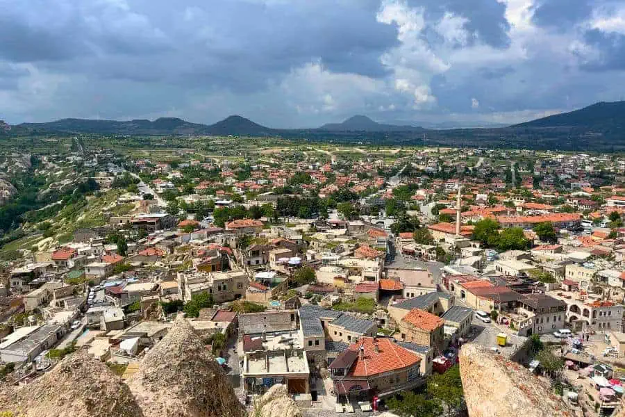 viewpoint uchisar castle cappadocia