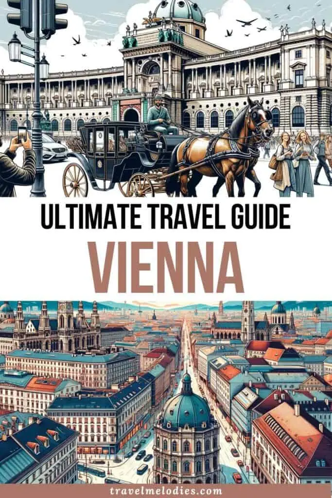 visit vienna travel guide pinterest graphic