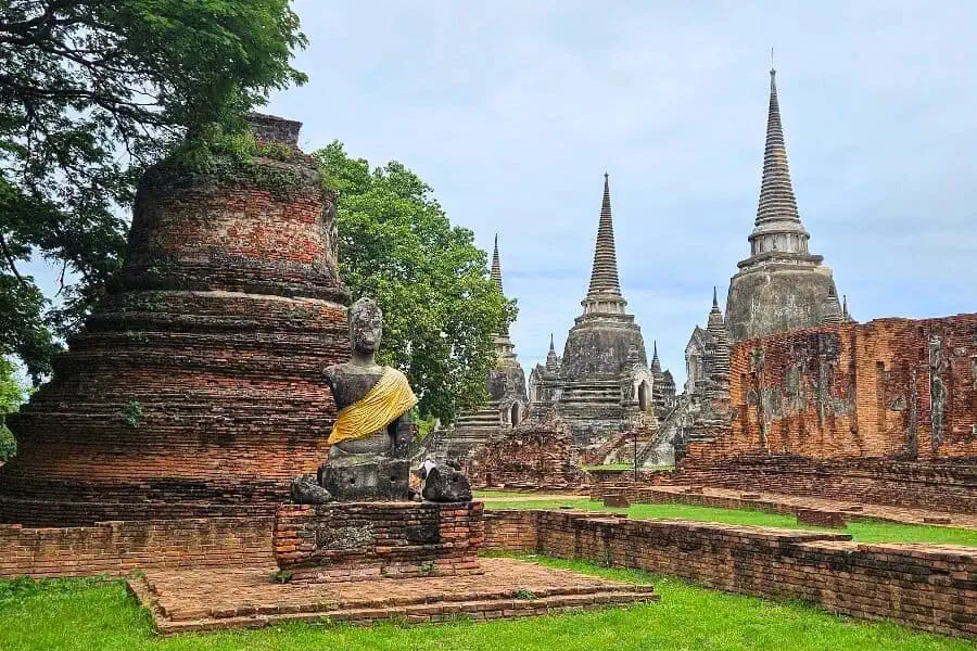 wat phra se sanphet ayuthhaya thailand 