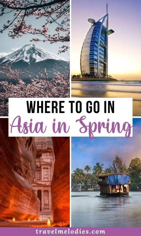 where to go in asia in spring
