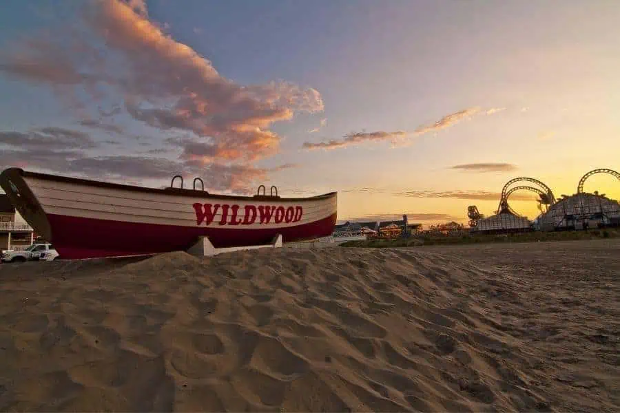 wildwood crest beach New Jersey USA Faraway Notes
