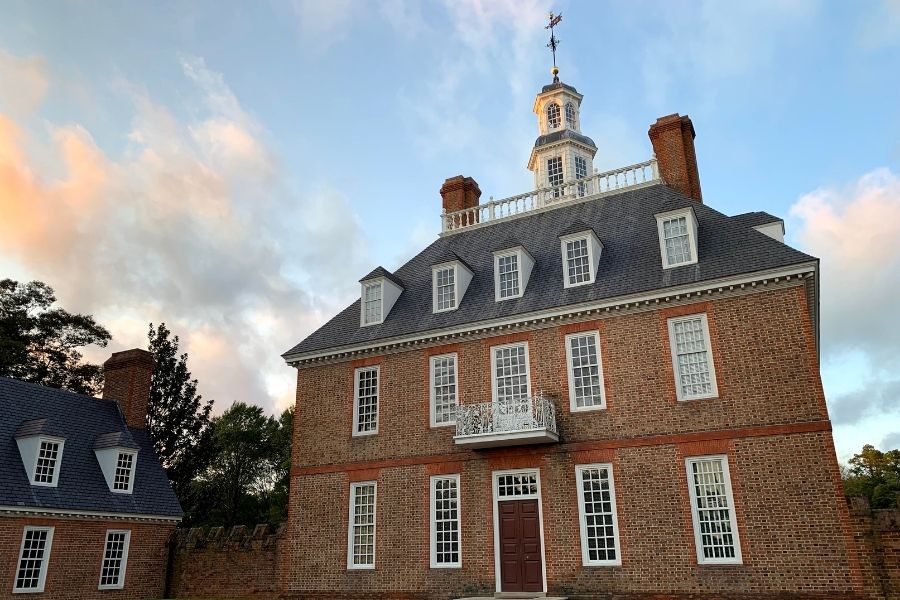 Williamsburg VA Govenor's Mansion